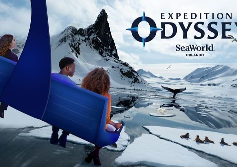 SeaWorld Orlando lanzó “Expedition Odyssey”: una nueva atracción sin precedentes en los parques temáticos