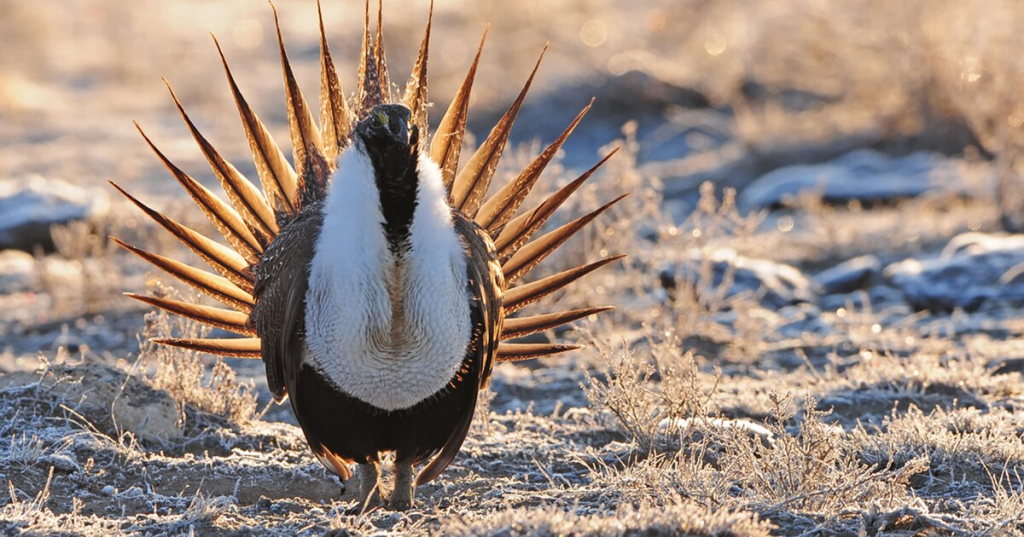 Cómo el Parque Nacional Grand Teton utiliza aves de papel maché para proteger al urogallo de las artemisas