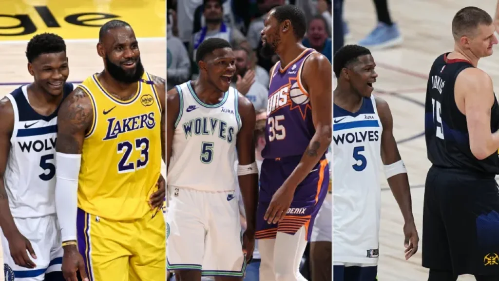Por qué Anthony Edwards es el destructor de leyendas de la NBA: sus grandes victorias en Playoffs | Sporting News Argentina