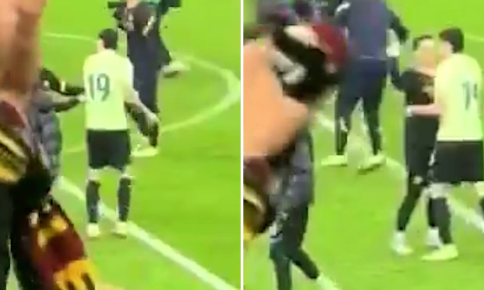 Viralizan la reacción de un jugador del Inter cuando ve a Bastoni con la camiseta de Lamine: lo dice todo