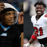 Cam Newton pone en su lugar a Antonio Brown por sus crticas a la familia Sanders y le lanza un reto