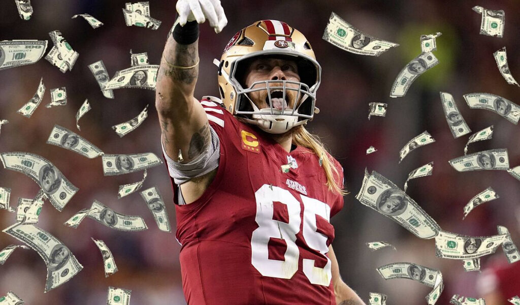 George Kittle firma histrico contrato en plena polmica de San Francisco 49ers