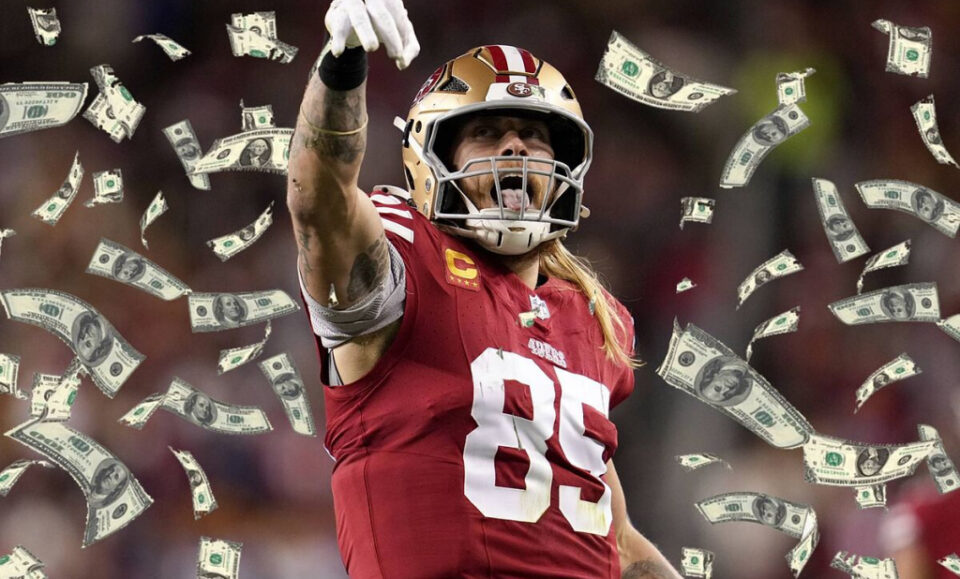 George Kittle firma histrico contrato en plena polmica de San Francisco 49ers