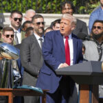 Donald Trump se burla de Taylor Swift y presume del Super Bowl de los Philadelphia Eagles