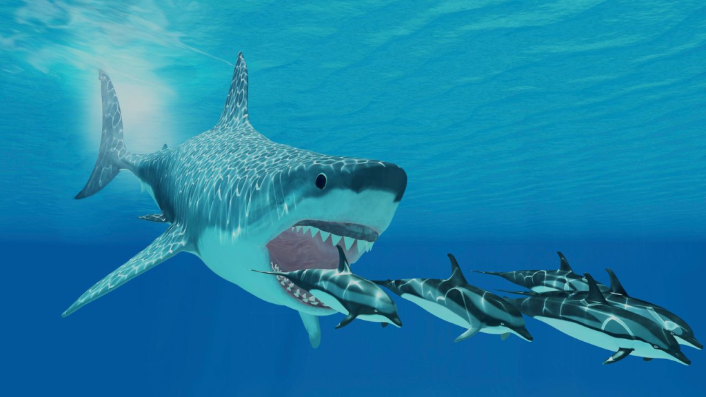 ¿Qué comía el megalodón? La dieta del tiburón gigante prehistórico era más que ballenas