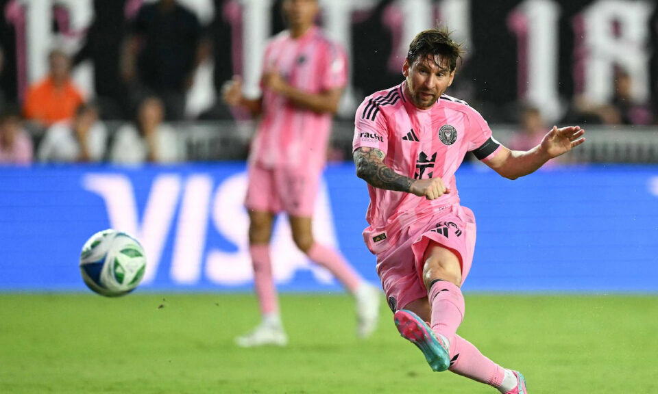 La impresionante toma del golazo de Messi con el atardecer de fondo en Miami