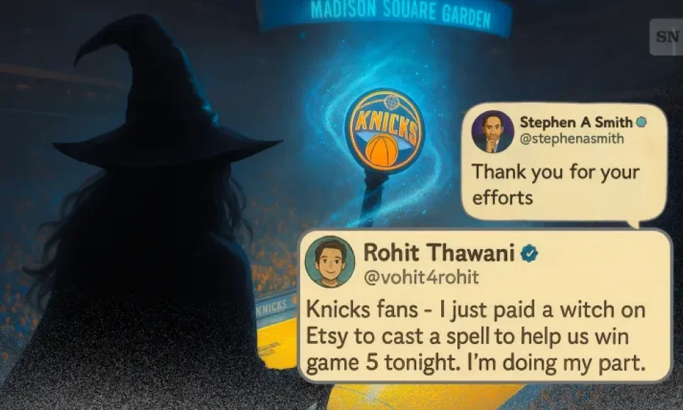 Cómo un fan de New York Knicks recurrió al hechizo de una bruja para ayudar a su equipo en los Playoffs | Sporting News Argentina