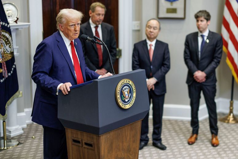 Trump OpenAI Oracle Softbank alianza IA 