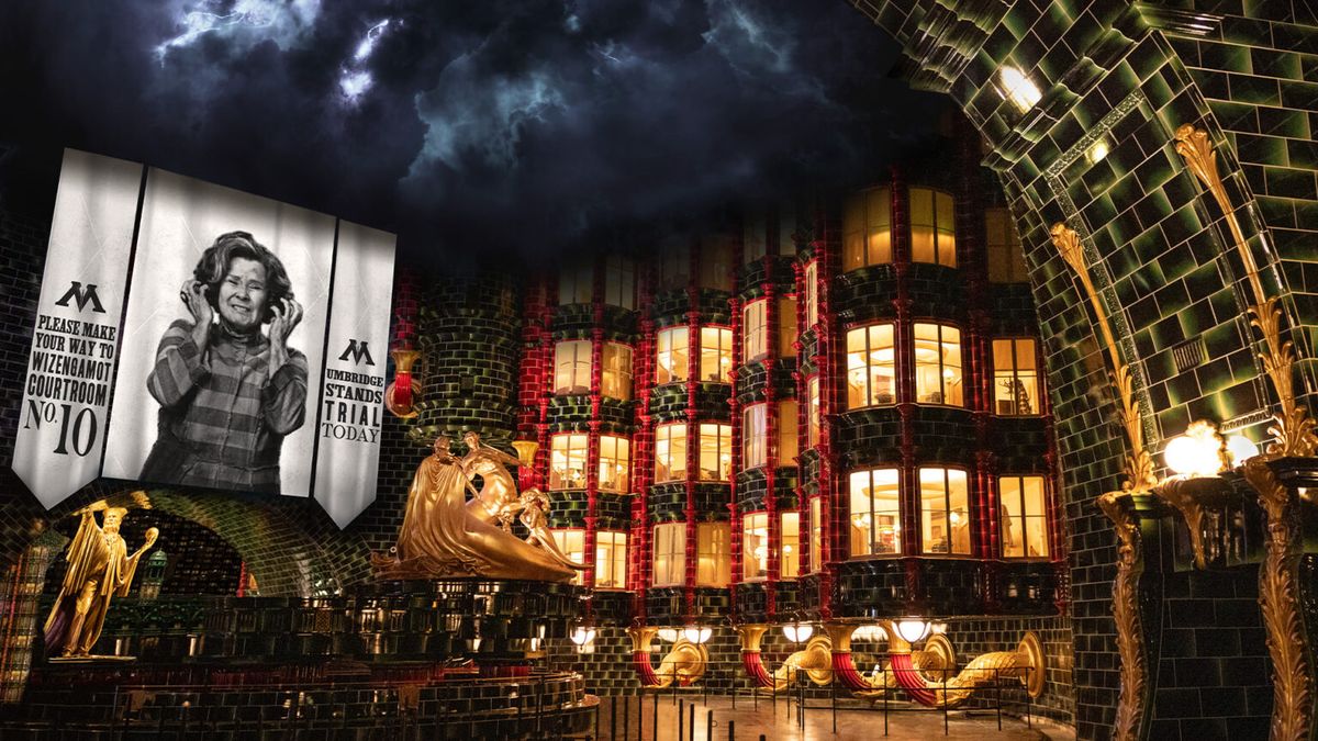 The Wizarding World of Harry Potter Ministry of Magic.