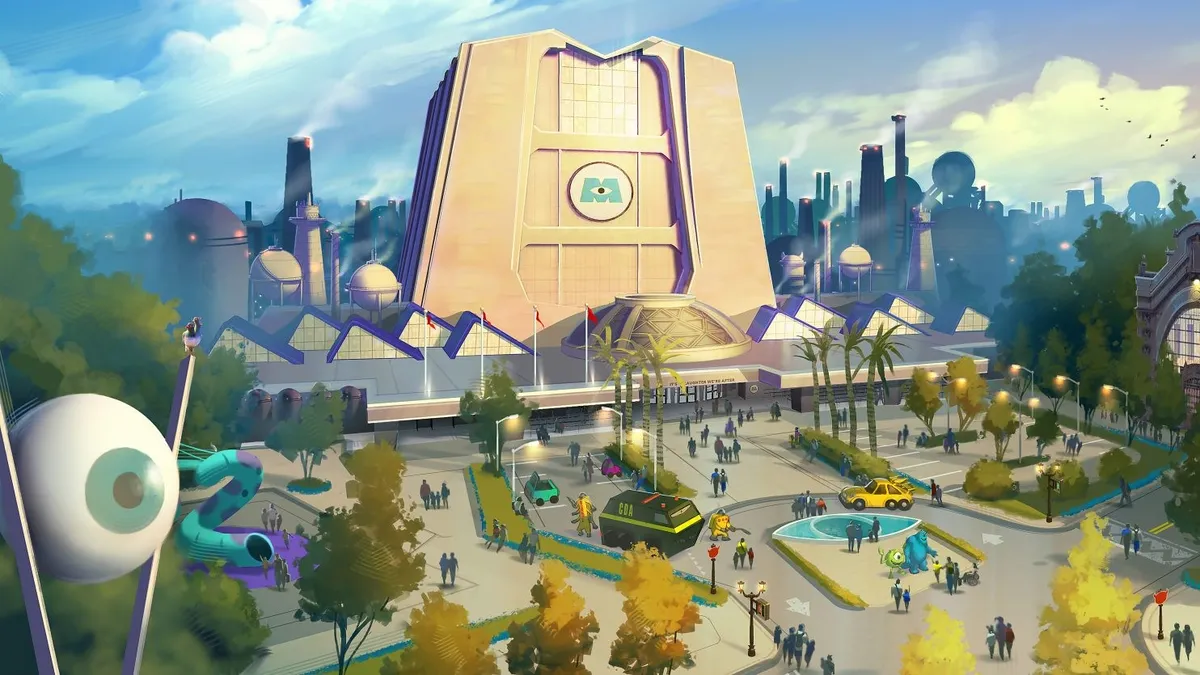 Walt Disney World Resort presentó el nuevo mundo más esperado inspirado en Monsters Inc.