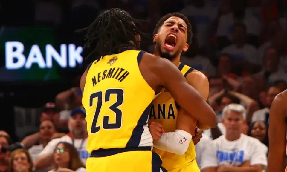 La alocada reacción de la televisión coreana ante la canasta de Tyrese Haliburton en el juego 1 de las Finales  | Sporting News Argentina