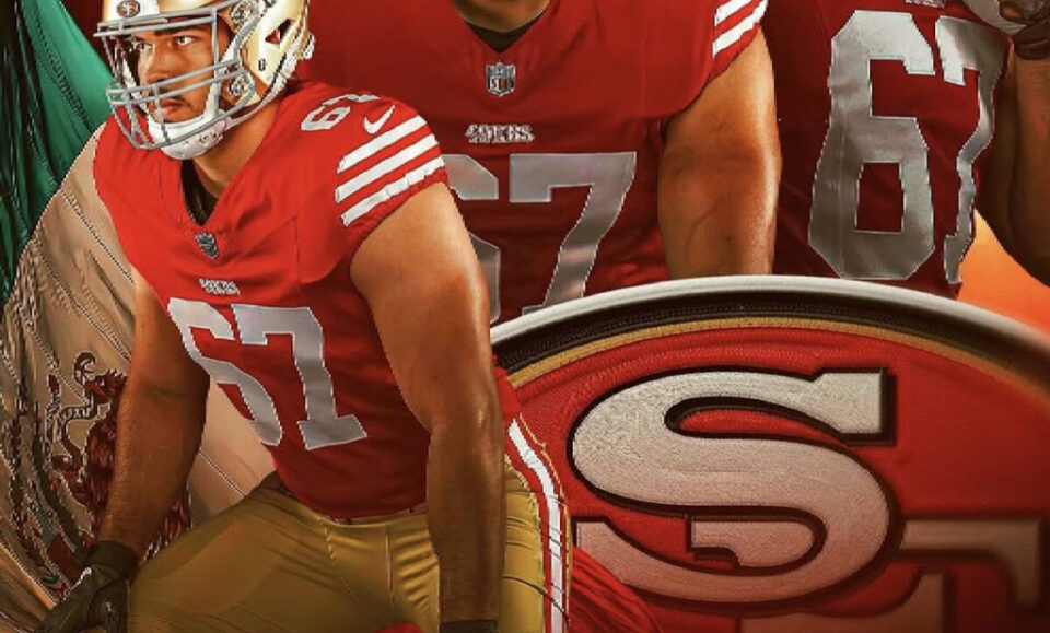 Mexicano Isaac Alarcn se queda en 2025 con San Francisco 49ers