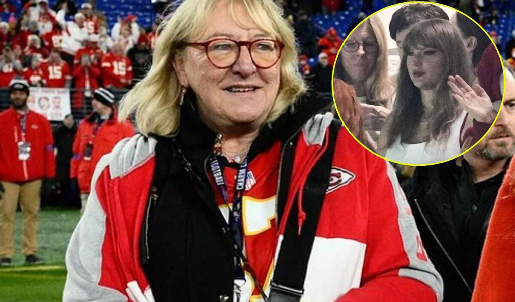 La noche de boobleheads demuestra conexin «ms all» entre Taylor Swift y Donna Kelce  y sorprende a Travis Kelce