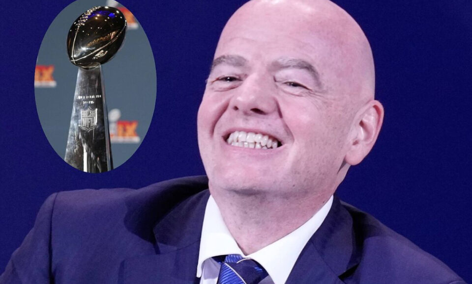 Gianni Infantino ‘hace menos’ al Super Bowl con el Mundial 2026