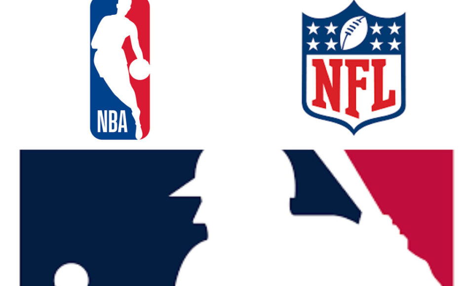 Qu significan las siglas NFL, MLB y NBA?