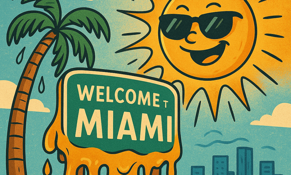 Miami afronta una semana sin lluvias y con mucho calor