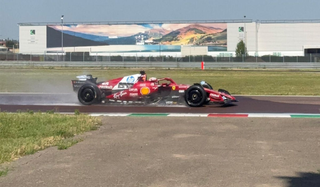 Zhou Guanyu debuta al volante de un Ferrari de F1 en un test en Fiorano