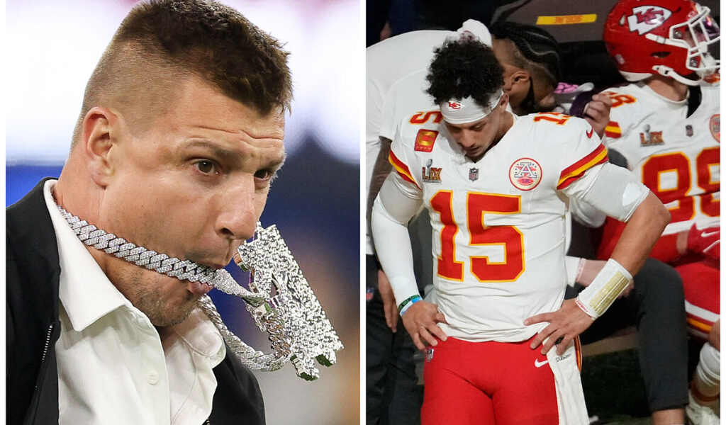 Rob Gronkowski es la nueva maldicin del Super Bowl: Se viralizan sus malas predicciones en la NFL
