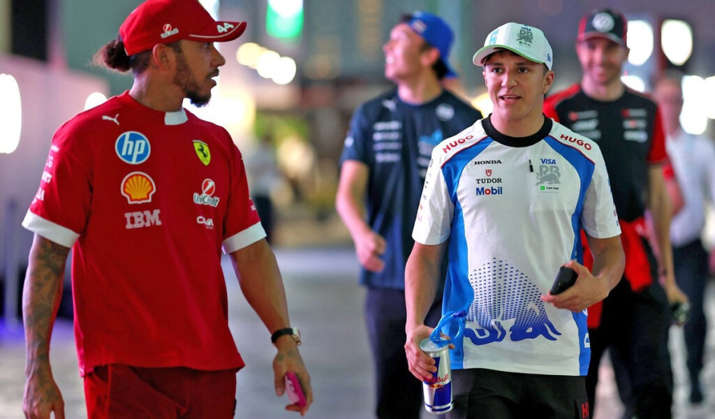 Hadjar: «Hamilton es el mejor piloto, pero el más rápido de la historia es Senna»