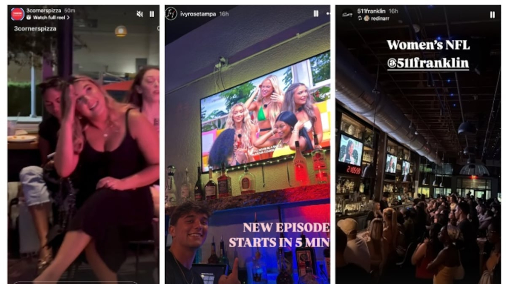 Cómo la fiesta de relojes ‘Love Island USA’ se hizo cargo de los bares de Tampa Bay