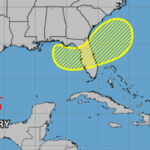 Hurricane Center dice que el sistema tropical podría apuntar a Florida, mientras que la tormenta tropical Barry se forma cerca de México