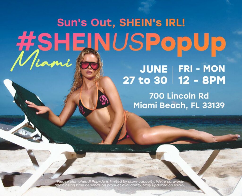 Pop Up Shein