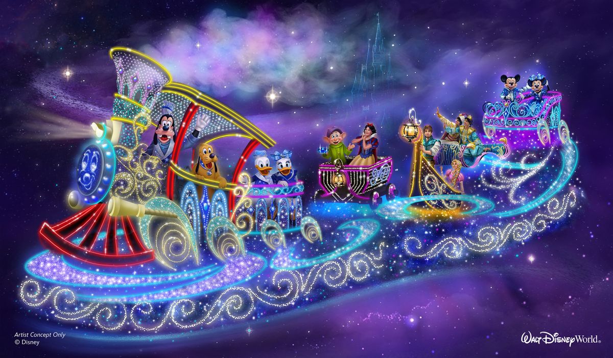 El nuevo desfile de Walt Disney World Resort promete llenar de magia las noches de Magic Kingdom. 