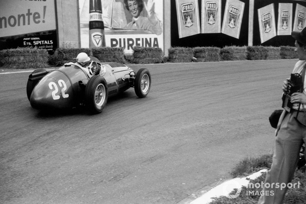Moss used customer 250F as a launchpad to get into a works car in 1954