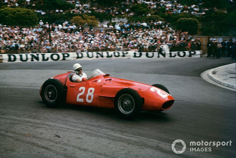 Without Fangio and Moss, Maserati went winless in 1955, but the Briton's return in 1956 heralded victory for 250F in Monaco