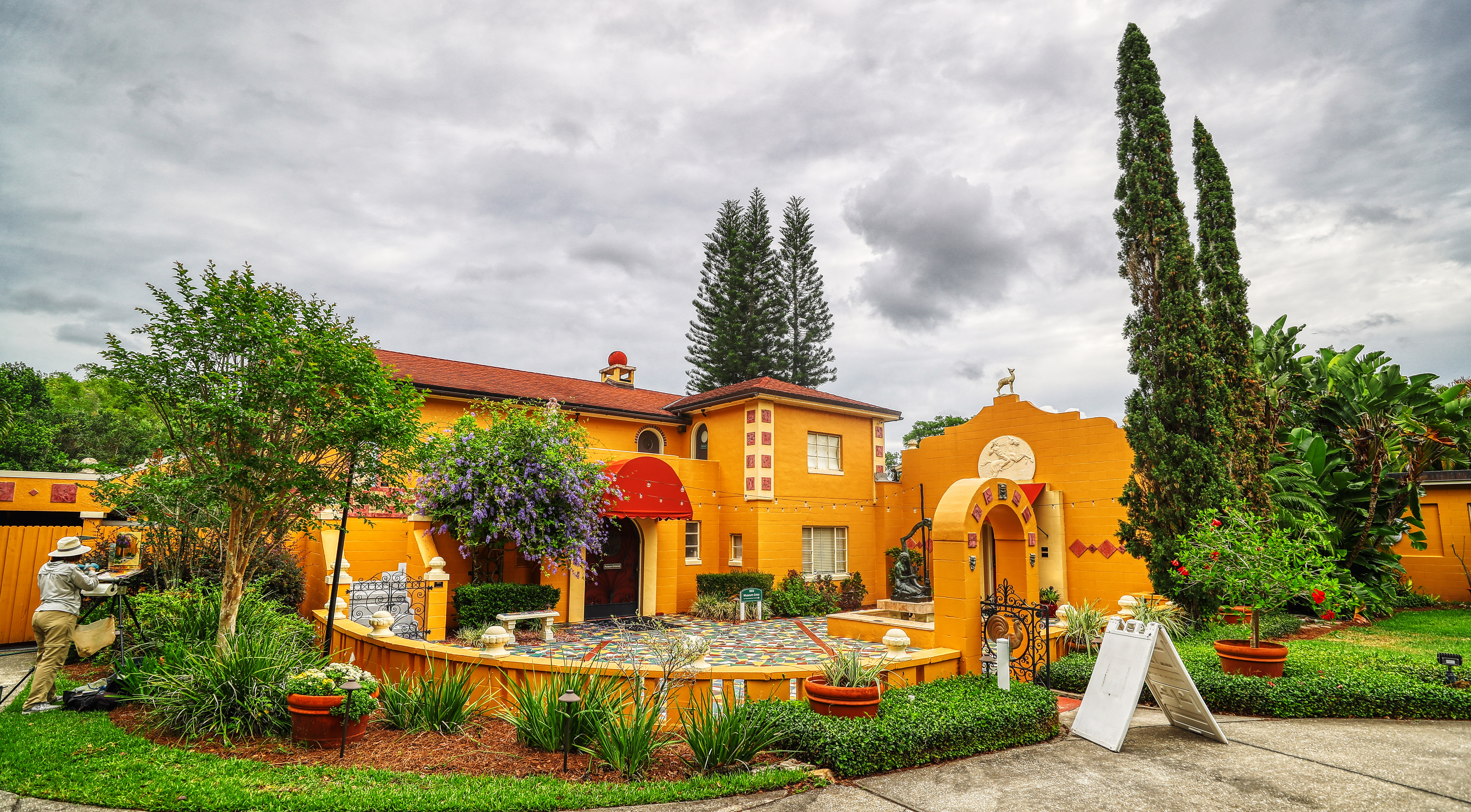 El Museo de Albin Polasek y los jardines de esculturas en Winter Park necesitan algunas mejoras en las instalaciones a medida que se acerca a su 65 aniversario. (Ricardo Ramirez Buxeda/Orlando Sentinel)