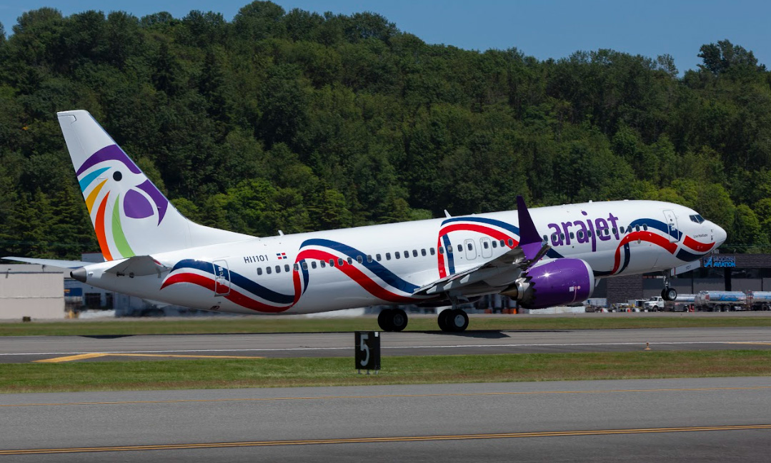 Araajet, una nueva aerolínea con sede en la República Dominicana, comenzará vuelos directos desde el Aeropuerto Internacional de Orlando Sanford a Punta Canas en octubre. (Foto cortesía de Araajet Airlines)
