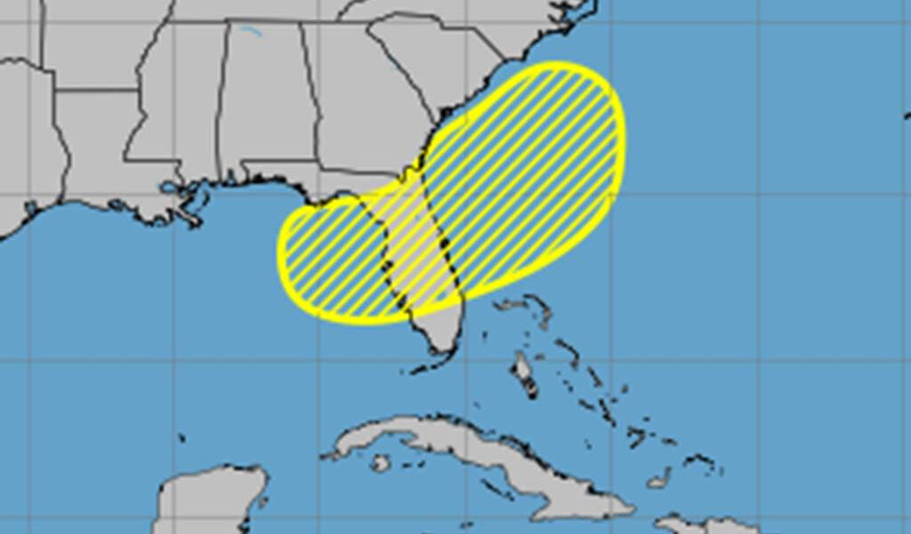 El sistema de probabilidades UPS Center Hurricane se podría desarrollar cerca de Florida