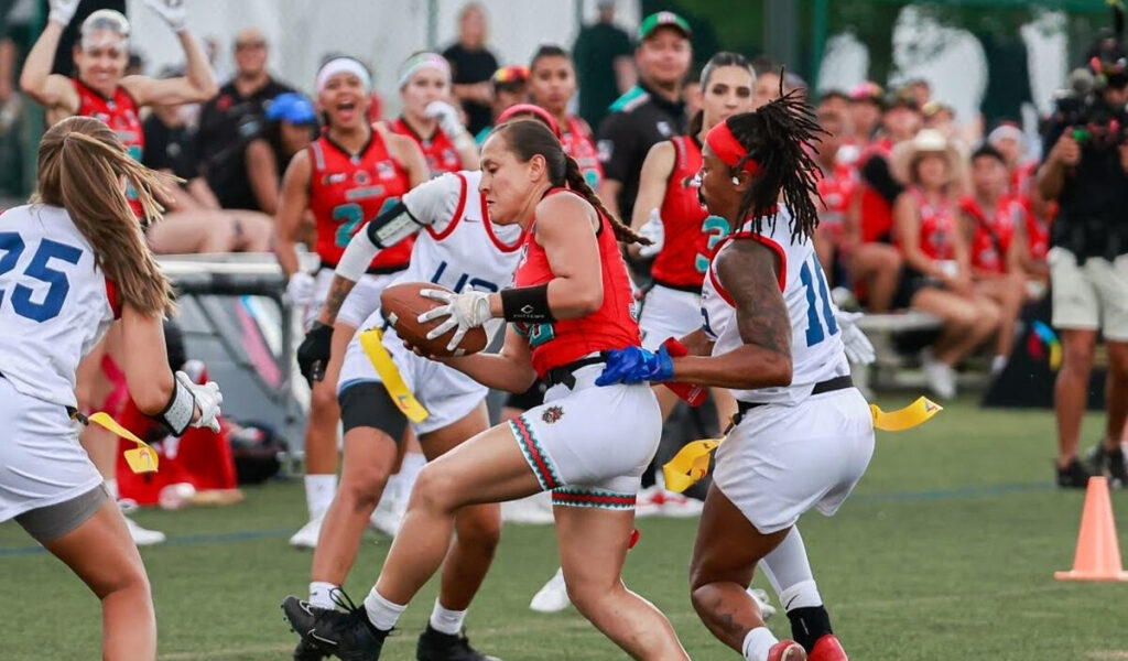 La seleccin mexicana femenil de Flag Football obtiene medalla de plata en el IFAF Americas Championship
