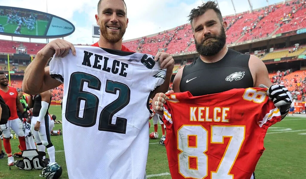 Los Kelce se retan con Taylor Swift de fondo en el duelo con ms morbo de la NFL