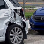 Carrera entre Cybertruck y Lamborghini termina mal: 8 autos destrozados en Overtown