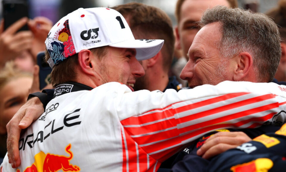 Verstappen y su mensaje a Horner: «¡Gracias por todo!»