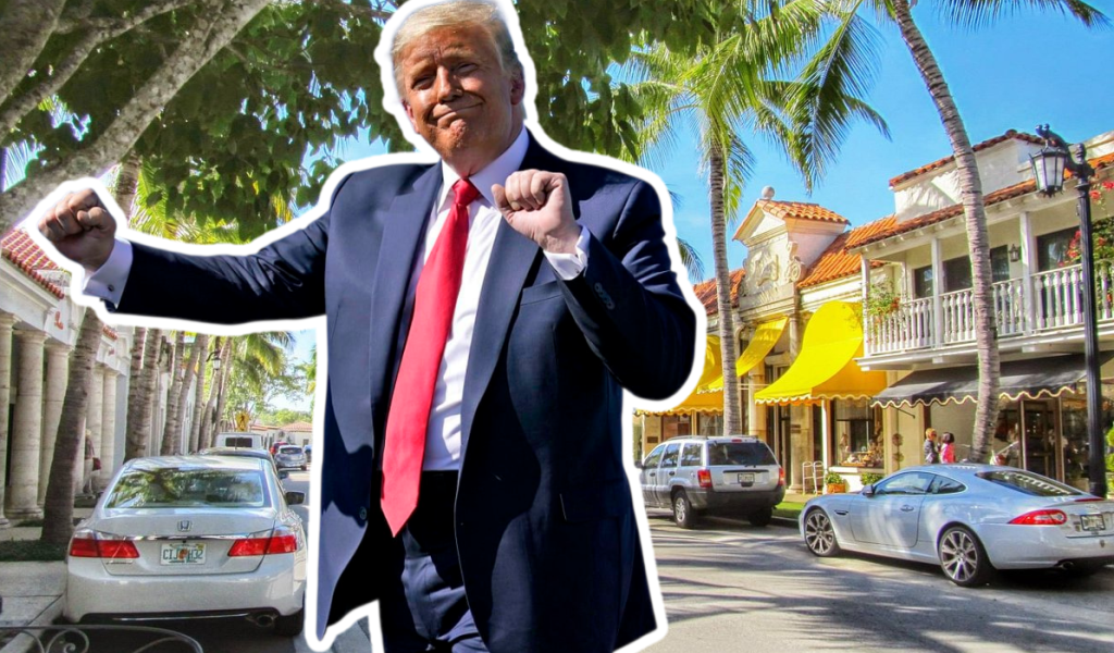 “¡Amo Florida!”: Trump celebra que un boulevard en Palm Beach lleve su nombre