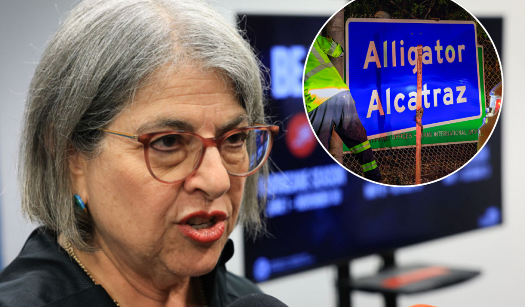 Alcaldesa de Miami-Dade presiona para que le permitan ingresar a “Alligator Alcatraz”