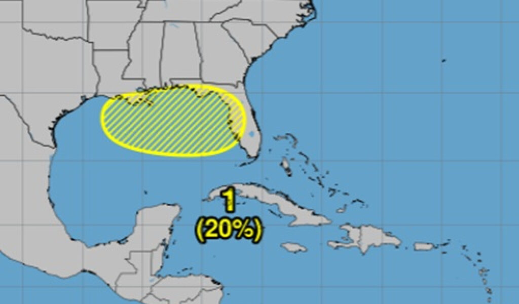 Huracane Center Eyes Potencial Sistema para formar cerca de Florida