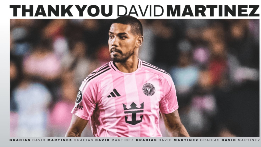 Inter Miami hace oficial la salida de David Martínez