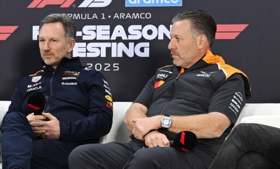 Brown dijo que la salida de Horner de Red Bull fue «sorpresa» por lo que tardó