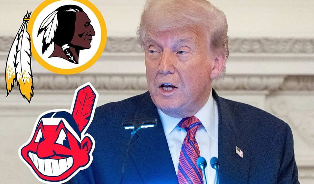 Donald Trump insiste que Washington y Cleveland regresen a sus antiguos nombres: Redskins e Indians