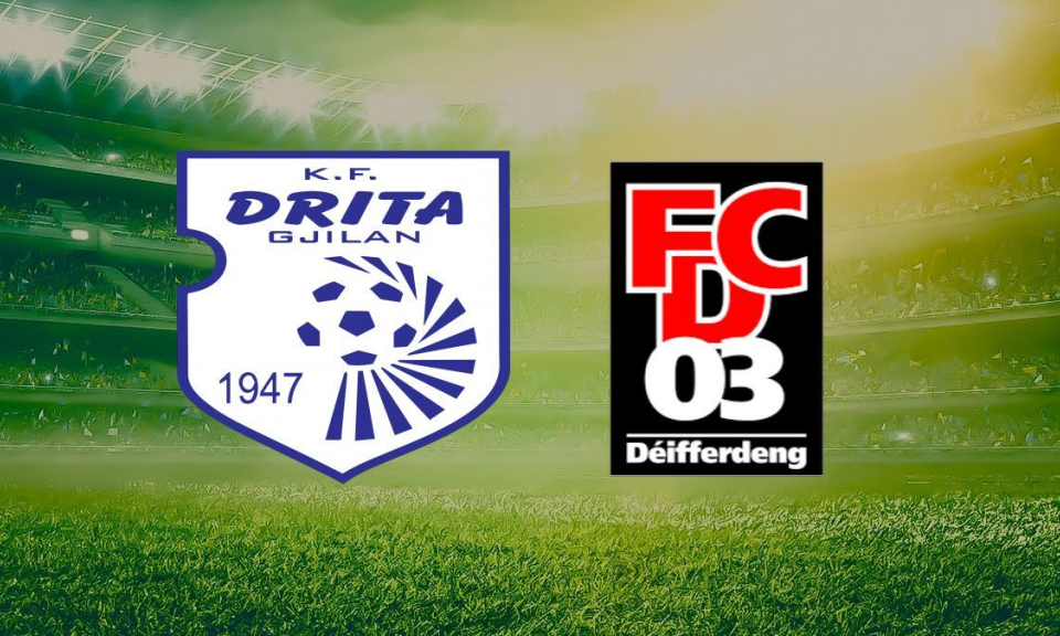 Drita Gjilan 1-0 Differdange 03: resultado, resumen y goles
