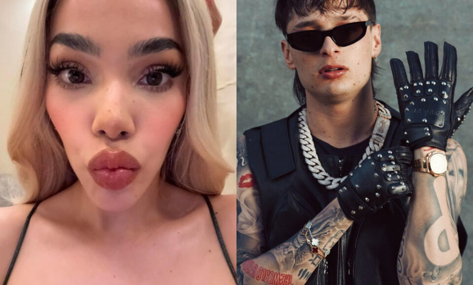 Peso Pluma y Kenia Os tambin aparecen en el Super Bowl y crece el rumor de noviazgo
