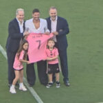 Atención a la ovación para Rodrigo De Paul en su presentación con Inter Miami