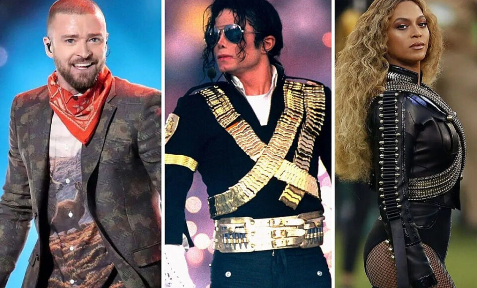 Qu artistas han estado ms veces en el Show de Medio Tiempo del Super Bowl?