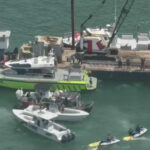 Tragedia en Miami Beach: dos niñas murieron tras choque entre velero y barcaza