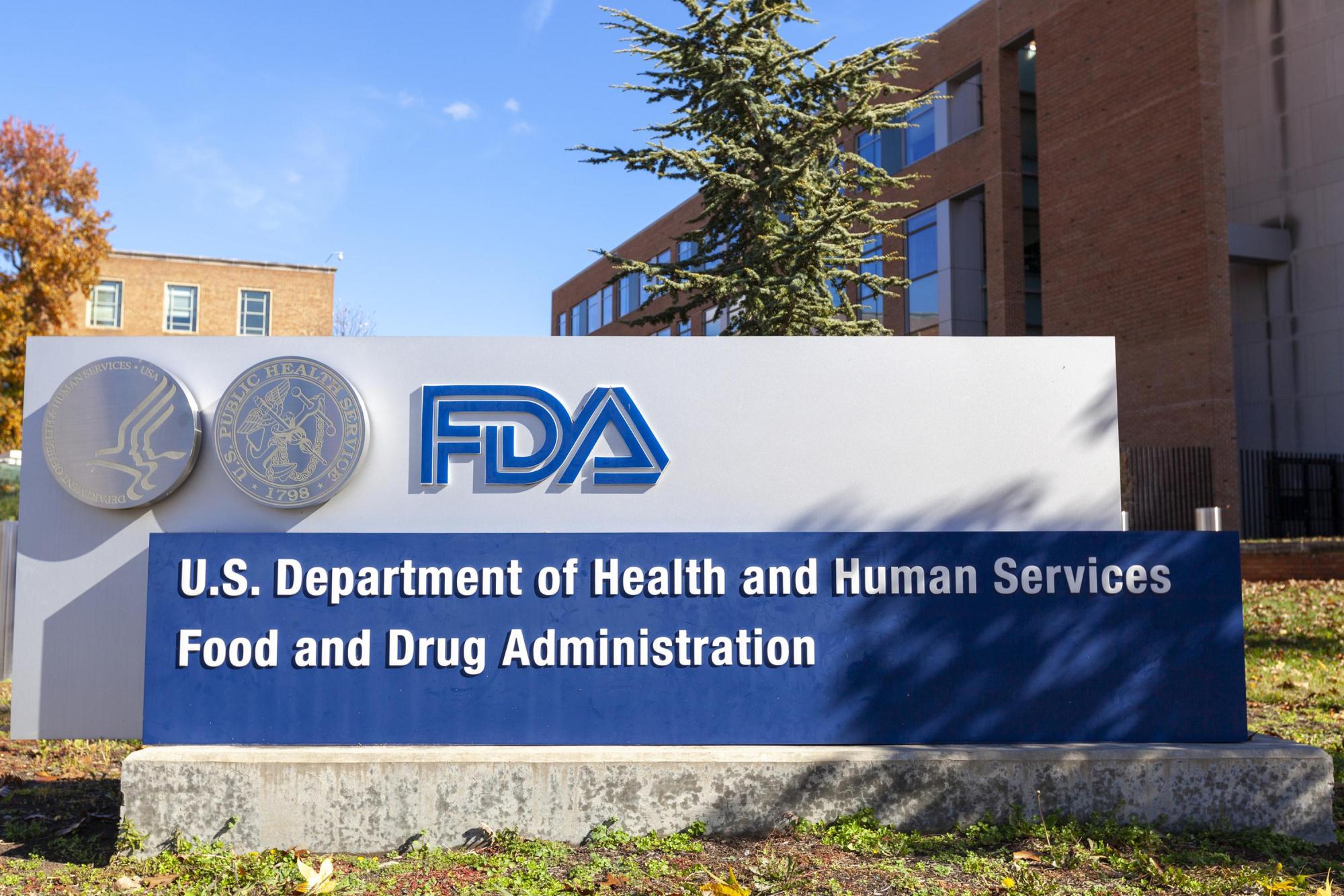 La sede de la Administración de Drogas y Alimentos de los Estados Unidos el 10 de noviembre de 2020 en Silver Spring, Maryland. (Dreamstime/Dreamstime/TNS)