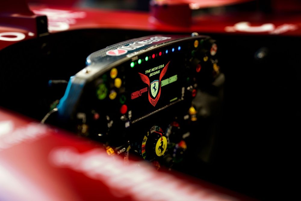 Il volante della Ferrari