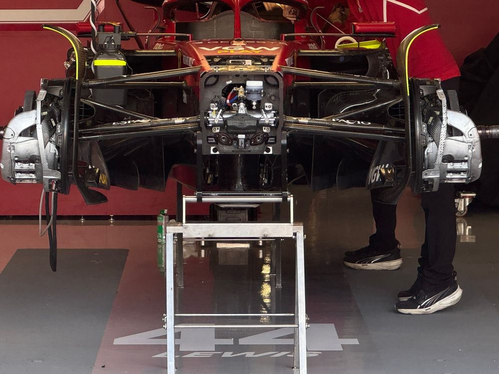 Ferrari SF-25, detalle técnico